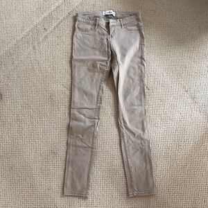 Tan hollister pants